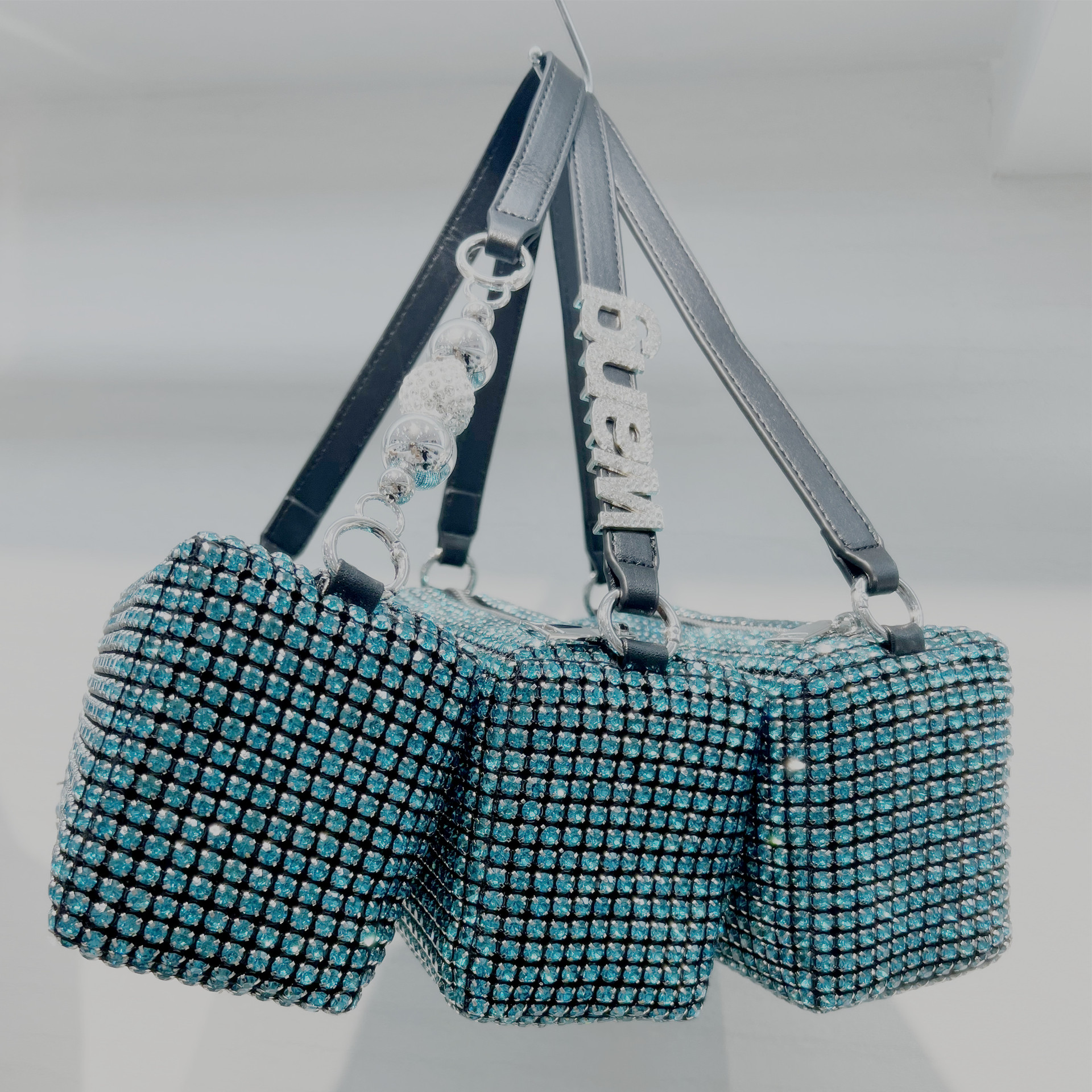 Bolsa de gala bolsa de mujer llena de diamantes bolsa de cubo con diamantes 2022 bolsa de mujer crossbody gran rey bolsa de diamantes pic 30