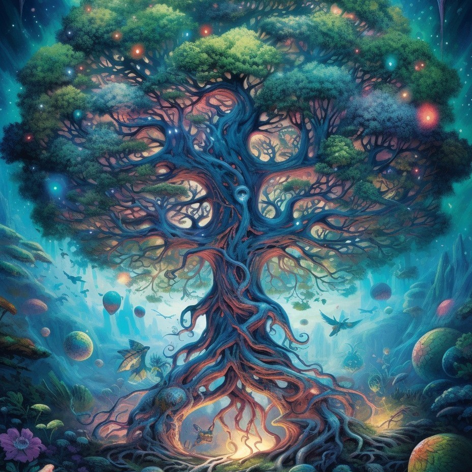 Pequeño libro rojo nuevo lleno de pintura de diamante árbol de vida DIY bordado de diamante pintura decorativa sala de estar fábrica de suministro transfronterizo al por mayor