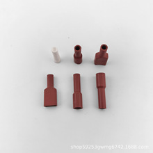 耐高温硅胶护套2.8/4.8/6.3端子绝缘套管阻燃定制