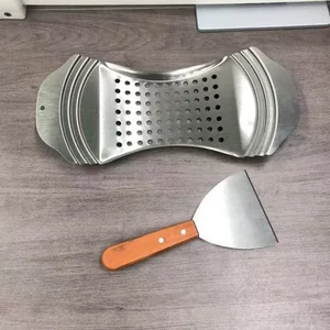 不锈钢多功能疙瘩汤工具套装家用凉虾漏鱼面漏勺面食烹饪抿面批发