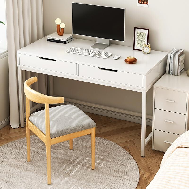 Computer Desk Modern Simple Office Desk with Drawer Desk Home Bedroom Dressing Desk Writing Desk Desktop Small Table Computer Desk Modern Simple Office Desk with Drawer Desk Home Bedroom Dressing Desk Writing Desk Desktop Small Table