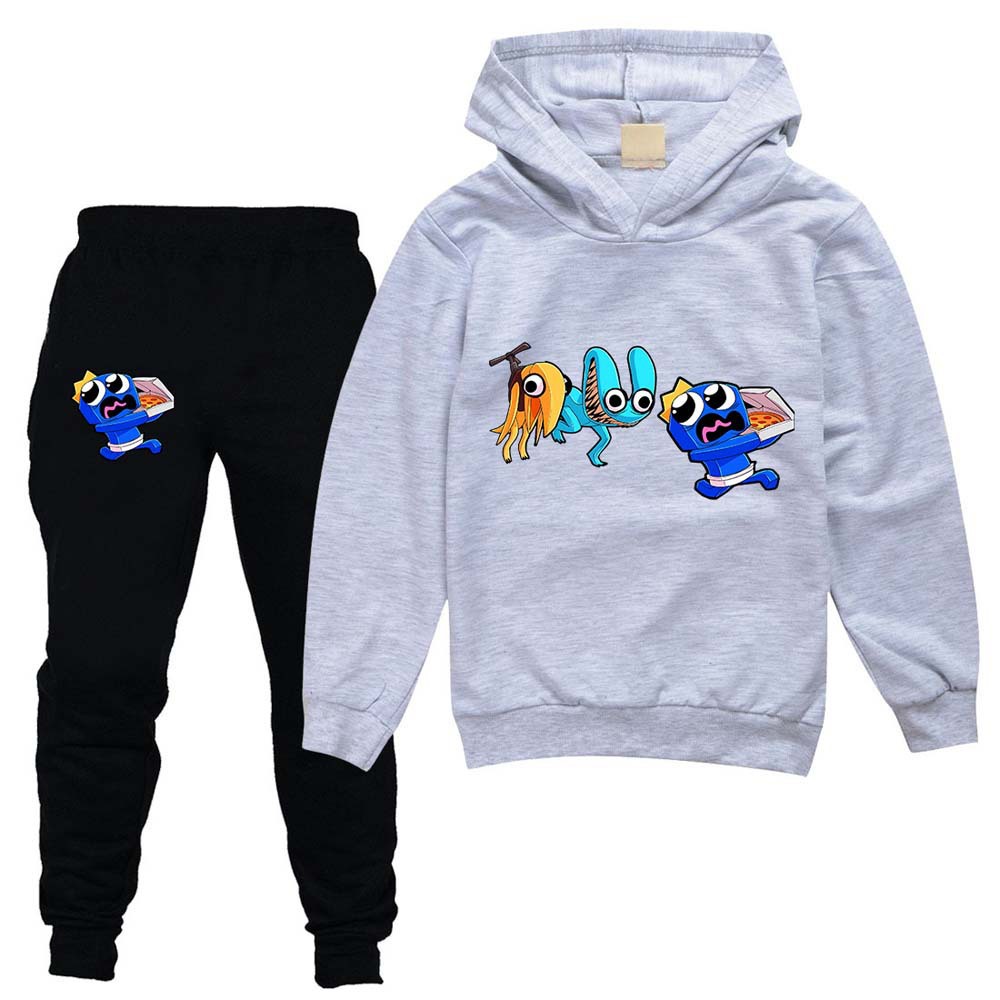 Capítulo 2 Conjunto infantil de primavera e outono Rainbow Friends Amarelo Ciano_voghion.com