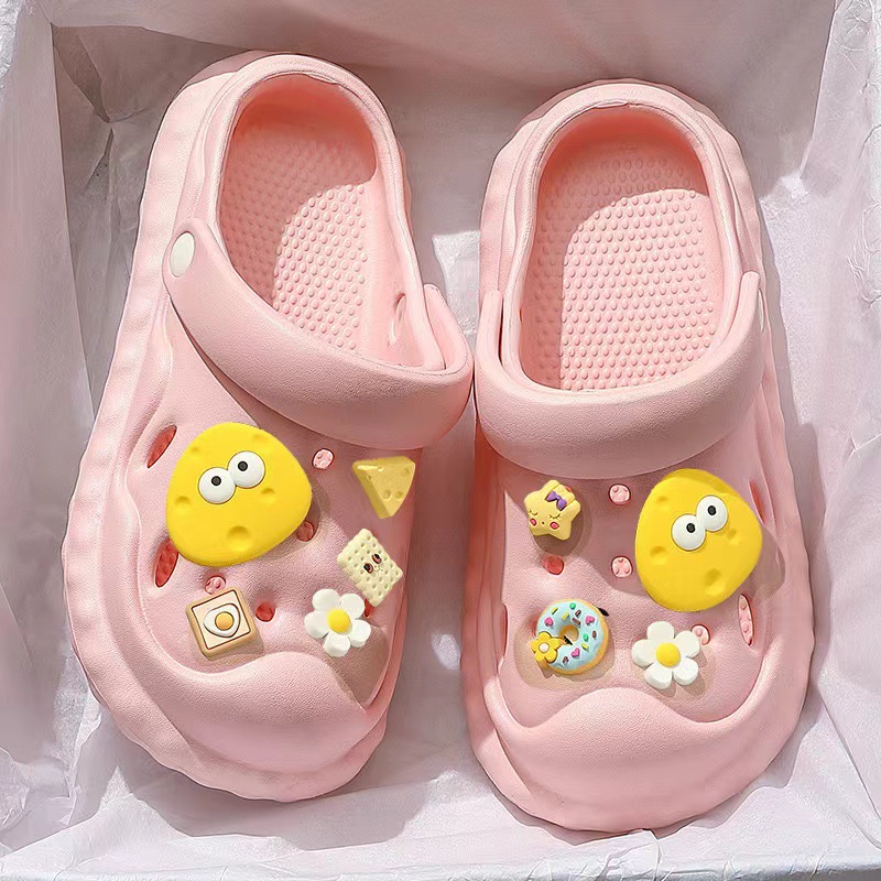 Zuecos de EVA para mujer plataforma gruesa verano