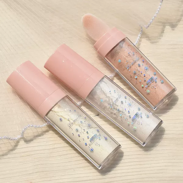 Cross-Border Supply Fairy High-Gloss Pat Powder Glitter Powder Loose Powder Eye Corner Contouring Powder Natural Three-Dimensional Brightening