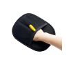 Electrostatic hair removal gloves [black] 21*17cm