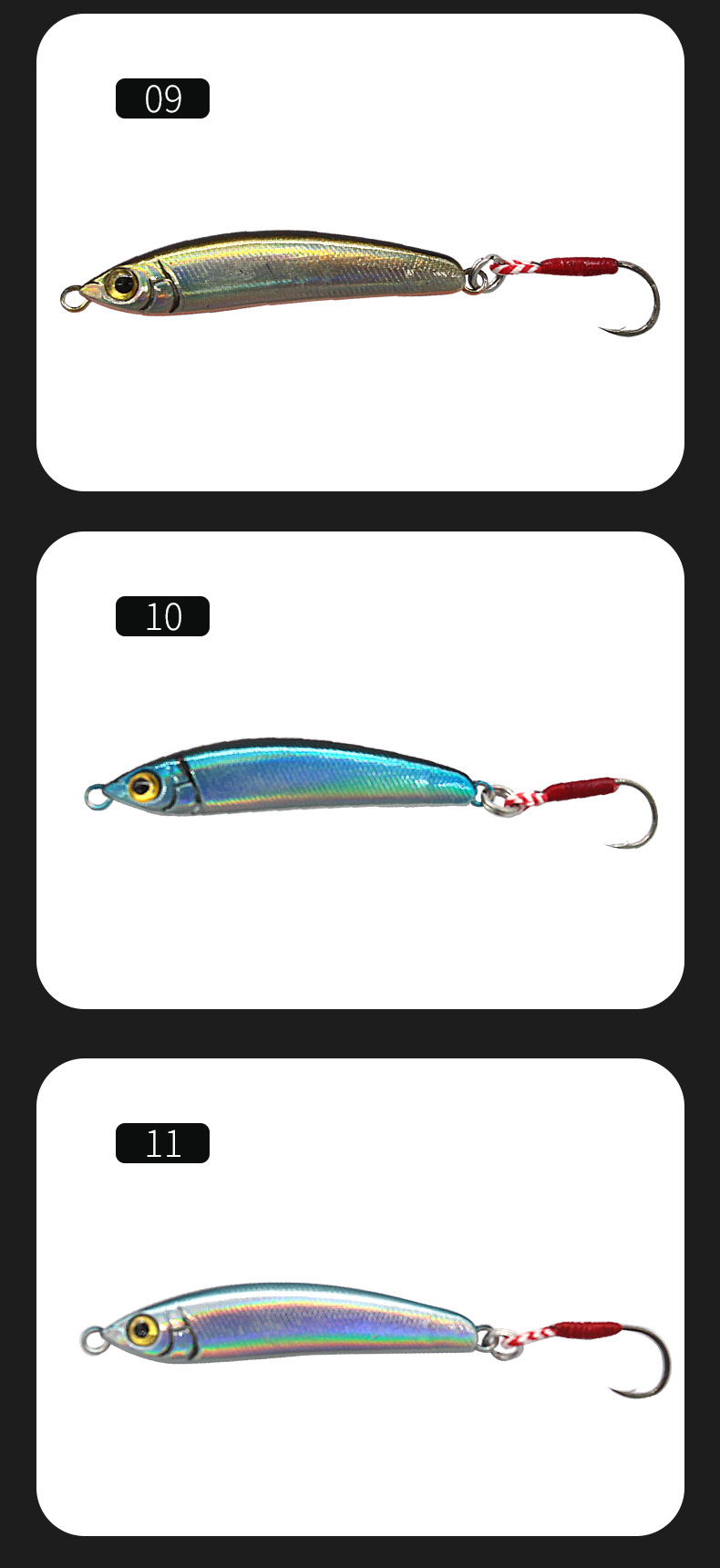 Suspending Minnow Lures Hard baits Fresh Water Bass Swimbait Tackle Gear