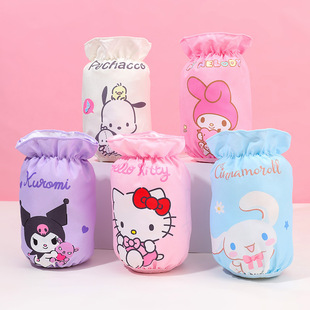 Sanrio Officially Licensed Lace Children's Sleeves for Autumn and Winter, Anti-Dirt and Waterproof Sleeves, Cute Baby Sleeves