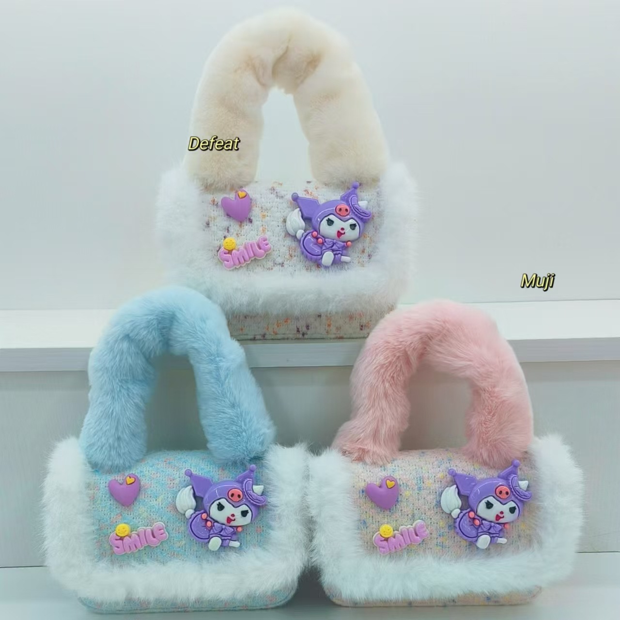 Bolsa de princesa, bolso de peluche, bolso de dibujos animados, bolso de hombro, bolso de estilo extranjero, bolso de mochila de niña, bolso de cambio de moda