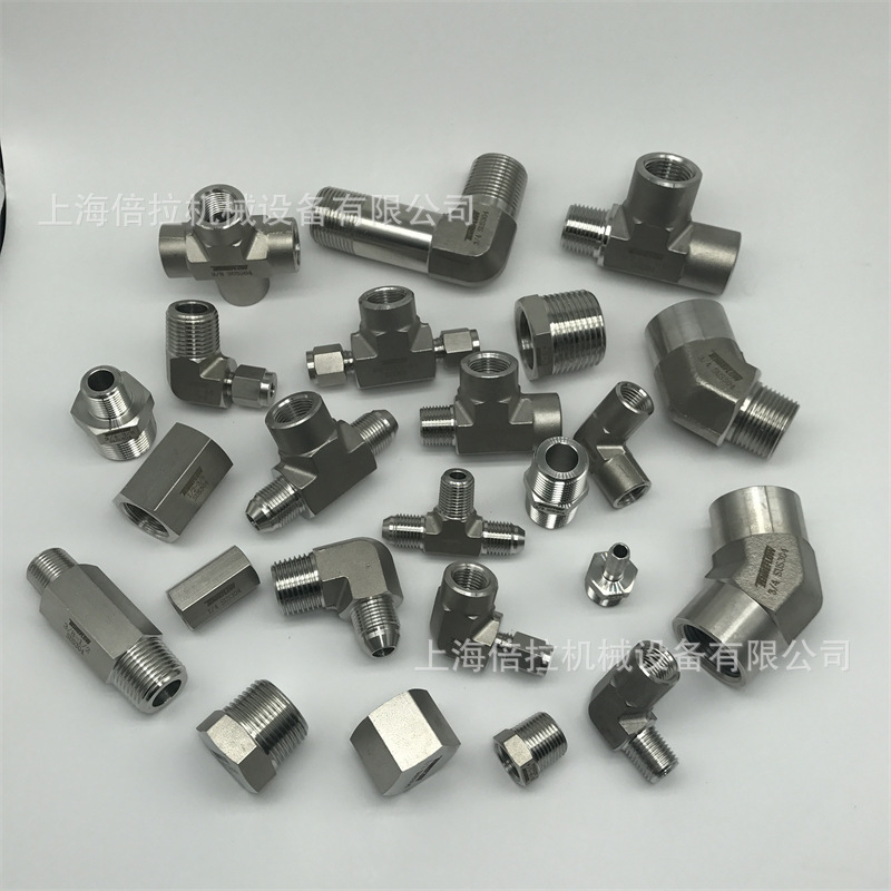 TENHEFLOW不锈钢卡套终端直通接头CM0604 1/2