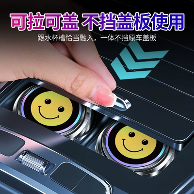 Car ashtray: Ceramic Liner, Non-Spilling Ashtray