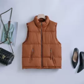 棉衣;女式马甲;棉服背心