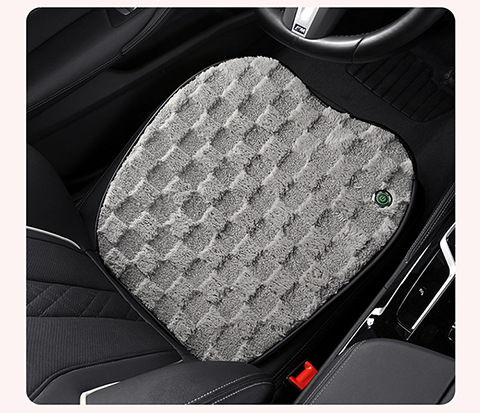 Beautiful Car Seat Cushion, High-End Winter Plush Car Thickeneded Warm Seat Cushion, Simple Universal Car Seat Cushion