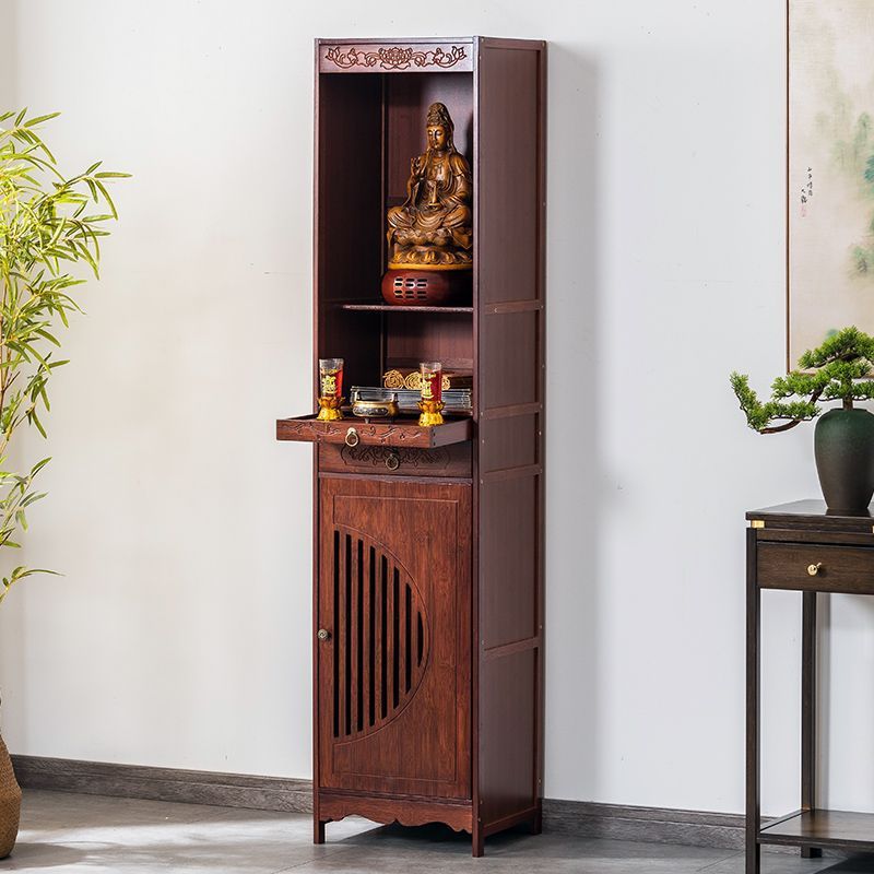 Guanyin Buddha Cabinet, Buddha Table, Standing Cabinet, Home Chinese-Style Buddha Table, God of Wealth Cabinet, Shrine, Worship Table Cabinet