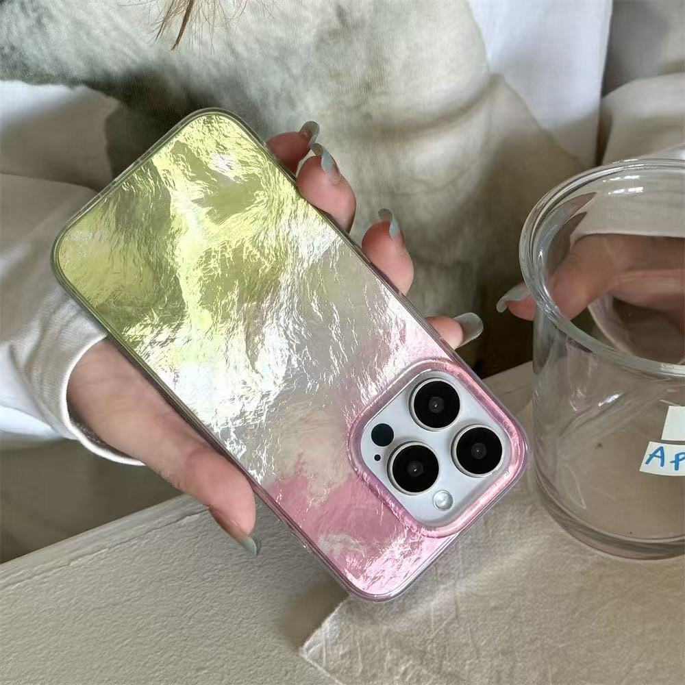 Gradient Glacier Phone Case For Iphone 16 Pro Max 14 13 Series_voghion.com