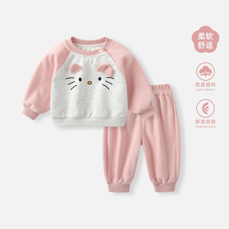 婴儿外套2025秋装新款女宝宝衣服棒球服休闲卫衣女童秋季上衣秋款|undefined