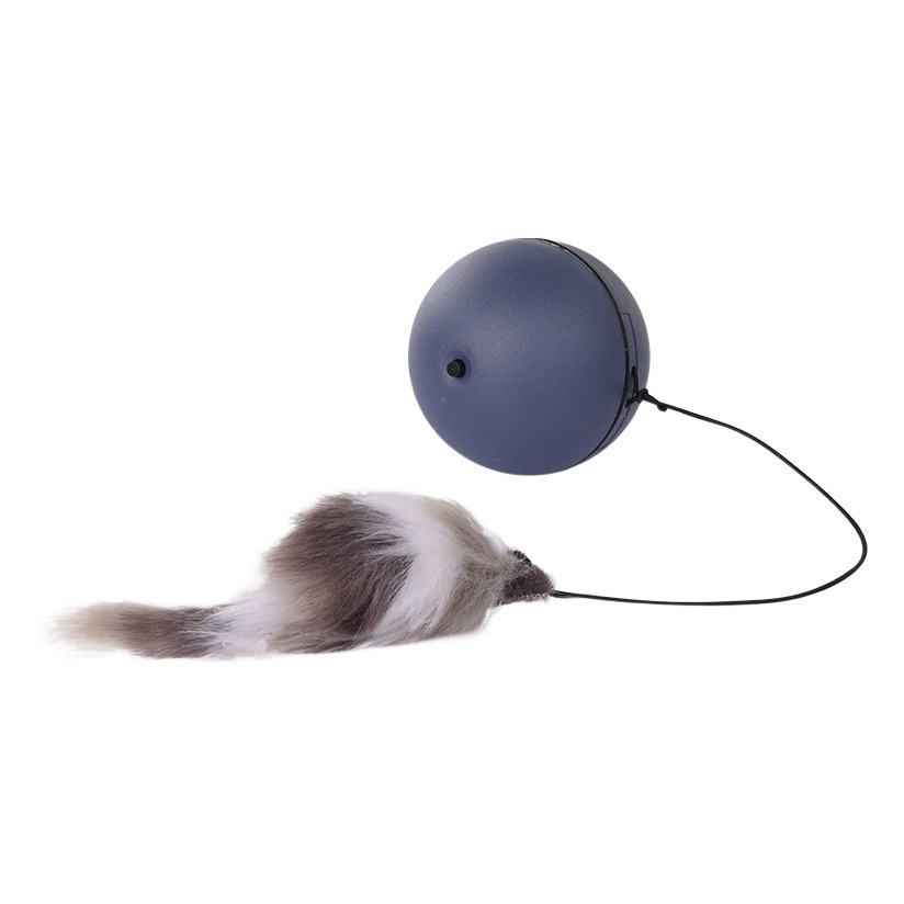 Bola de juguete para gatos bola eléctrica divertida para gatos Bola de balanceo inteligente automática que alivia congestión resistente a mordeduras artefacto Amazon al por mayor