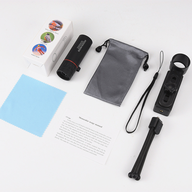 표준 구성 + 범용 클램프 + 문어 삼각대