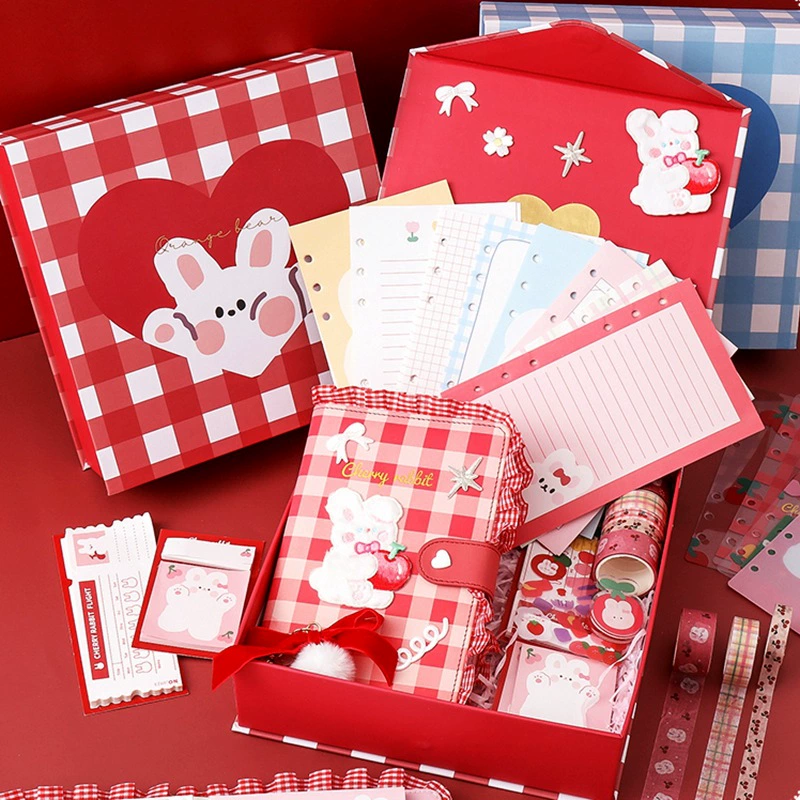 Перекидная книга для девочек Съемная ручная книга счета Подарочная коробка костюм ручной счет Материал Подарочная сумка на заказ оптом