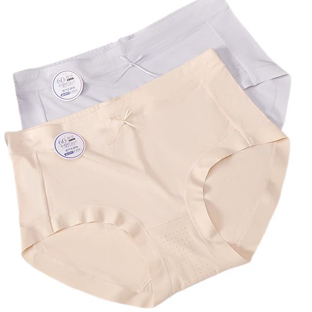 菲姿丽 Comfortable soft breathable antibacterial pants, mid rise