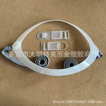 半面罩头带配件防尘防毒口罩头戴绑带防毒面罩面具头套织带带子