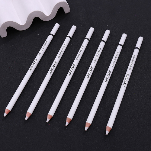 High-gloss eraser pen, an art-specific painting and sketching tool, is easy to wipe and durable. The refill is not easy to break.