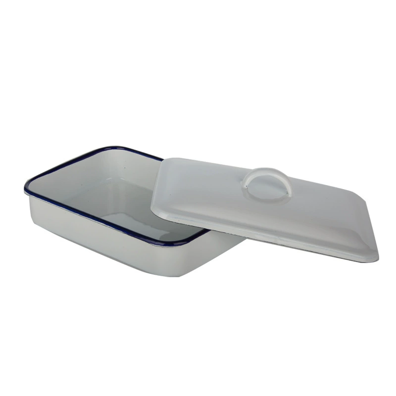 Утолщенная эмалированная пластина, эмалированный поднос, квадратная пластина, химическая пластина, стерилизационная пластина, стеклянный инструмент, химическая лаборатория.