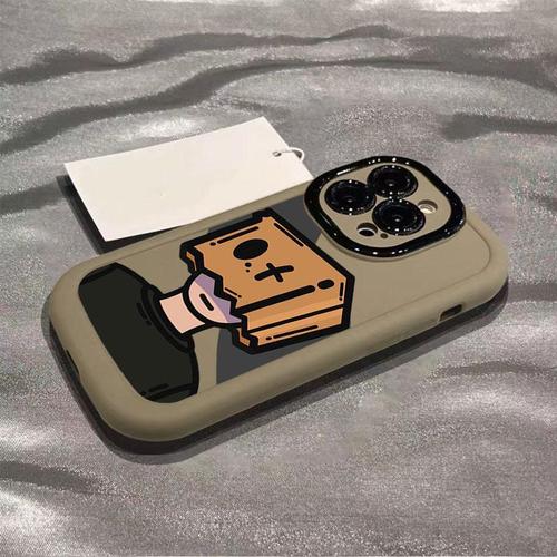 Suitable for Apple iPhone 15 Pro Max Phone Case New iPhone 14 High-End 13 Silicone 12 Carton Boy 16
