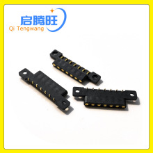 折弯式 大电流 7pin pogopin公母座  充电铜柱 弹簧针 连接器电子