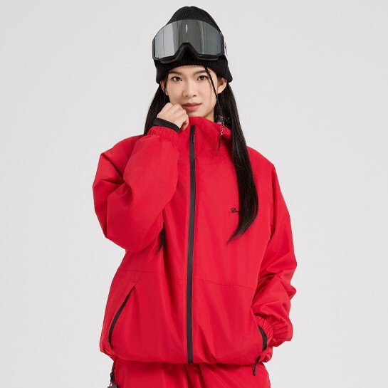 New Style Ski Jacket for Women, Waterproof and Warm, for Snowboarding and Skiing, Plain Color, Niche Design, Also Available for Men
