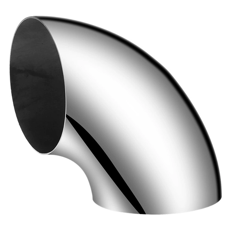 304 нержавеющая сталь 90-градусная штамповка под прямым углом локоть серии лестничные перила трубы адаптер промышленная сварка полировка