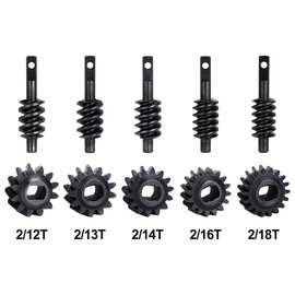适用SCX30桥齿轮2件套 A: 2/12T B: 2/13T C: 2/14T D: 2/18T