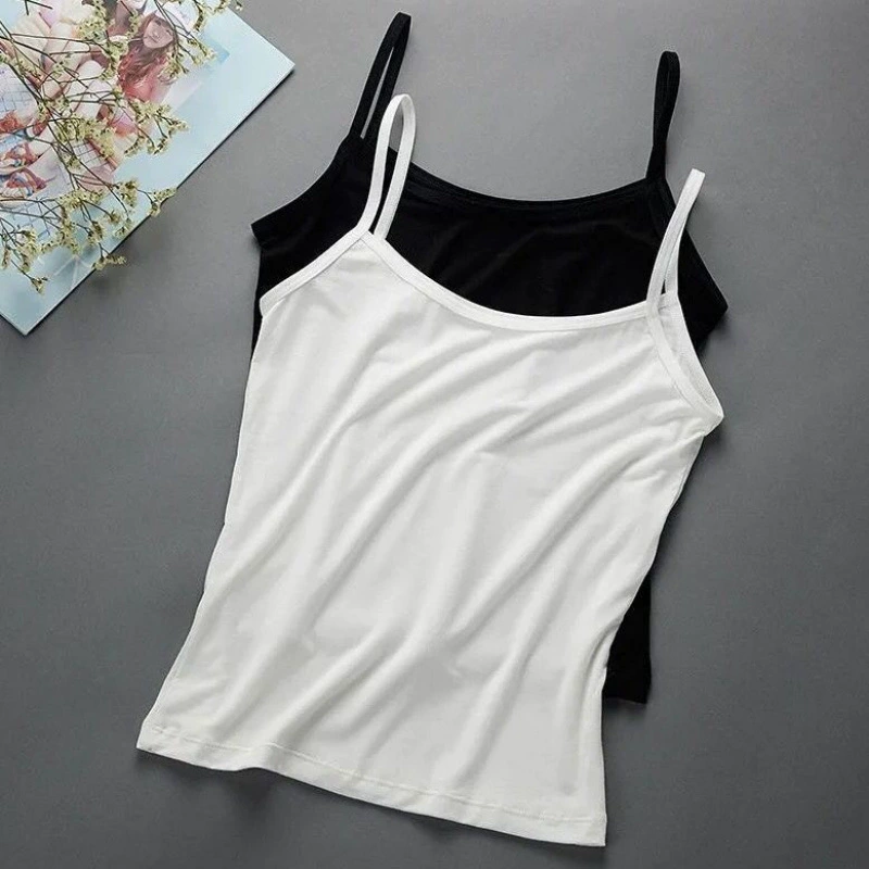 Женская нижняя майка, универсальный тонкий сексуальный внутренний жилет, женская верхняя одежда