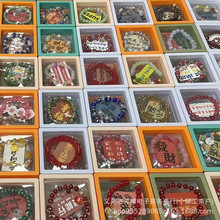 精品盒装十元15模式琉璃珠手链女ins地摊夜市展销会礼品货源批发