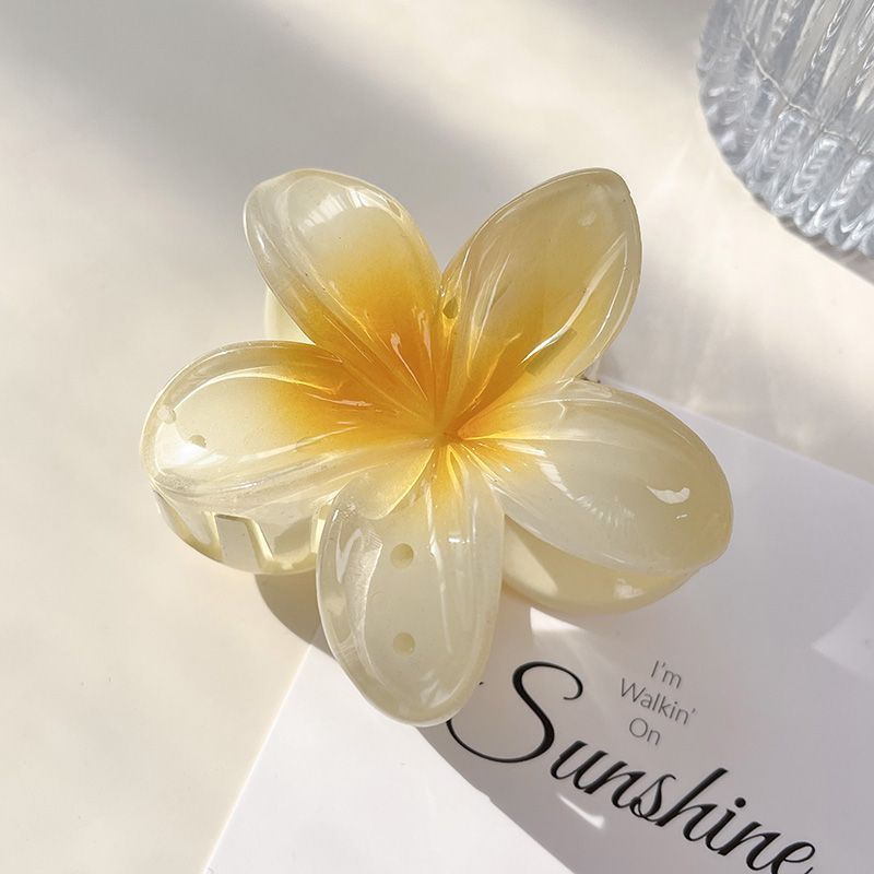 クロスボーダーの卵の花は大きいサイズの高級感のグラデーションの花の髪を挟んで後頭部を挟みます。|undefined