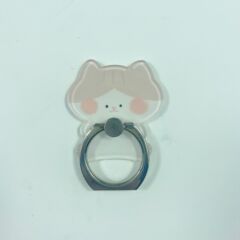 Cartoon mobile phone ring buckle holder Korean lazy desktop metal bracelet buckle cute unisex wholesale