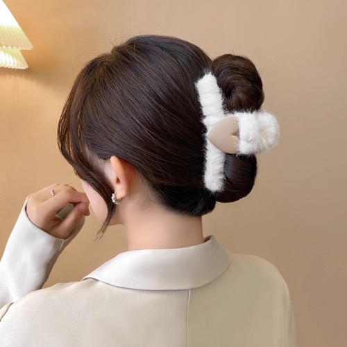 Korean Maillard versatile hairpin set, shark clip with a sense of elegance, size of hair volume at the back of the head, large acrylic hair clip