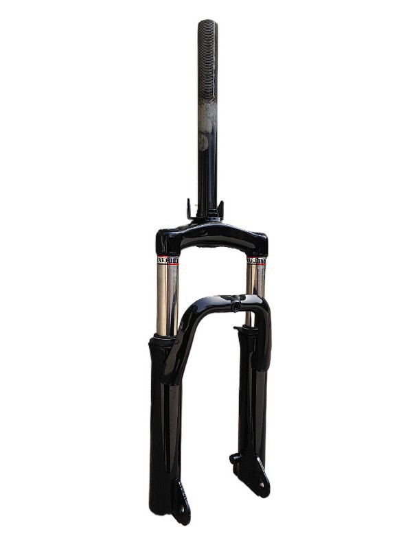 [Cross-border] 14 "18" bicicletas eléctricas horquilla delantera vehículo eléctrico a través del eje freno de tambor amortiguador de choque cross-country