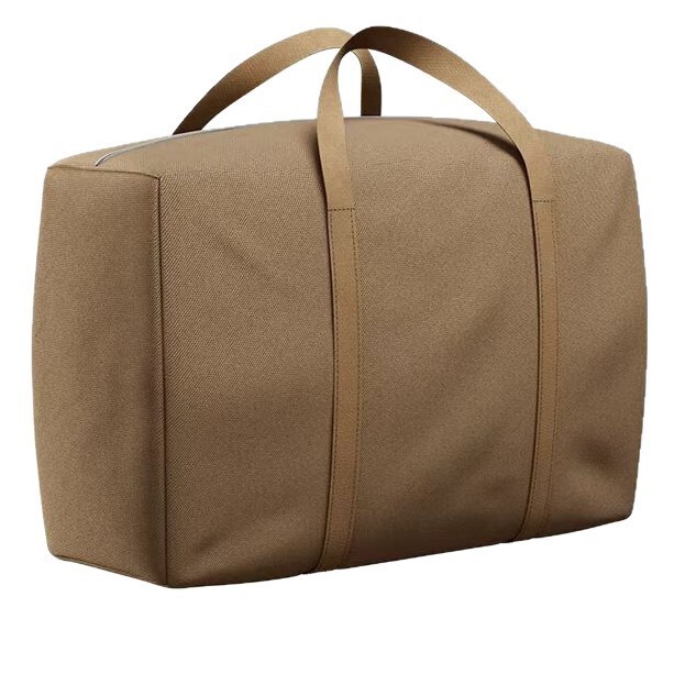 Manufacturer Wholesale Thickened and Reinforced Large-Capacity Denim Canvas Bag Moving and Travel Storage Luggage Bag Portable