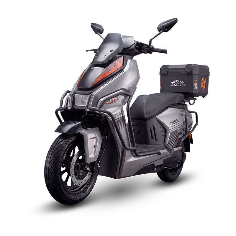 Motocicleta Eléctrica de Dos Ruedas 72V 60V con Freno de Disco para Adultos image 8