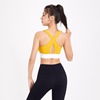 high strength Shockproof fixed Chest Cup yoga vest Bodybuilding motion Gather Yoga suit Beautiful back Quick drying ventilation