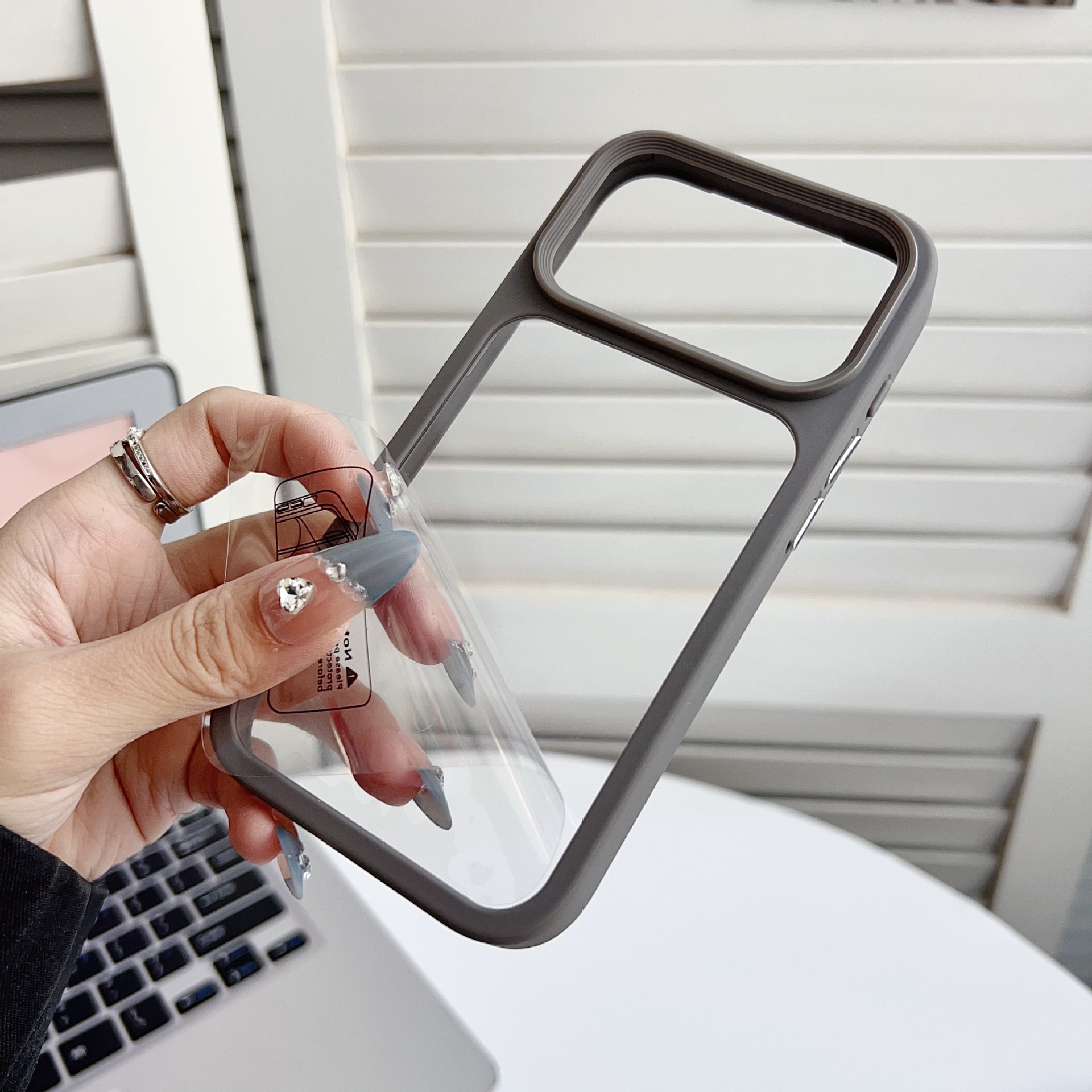 適用iPhone18ProMax優盾膚感透明手機殼蘋果17簡約防摔手機保護套 2