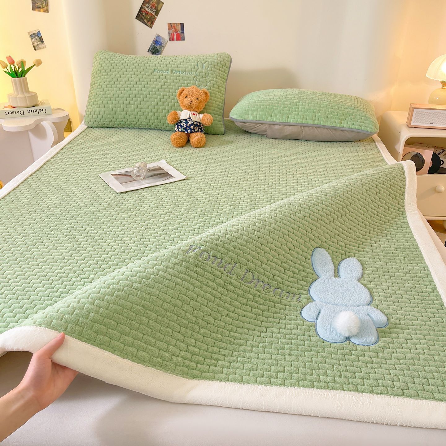Colchón espeso cojín dormitorio para niños sábanas 90x190 colchón plegable colchón