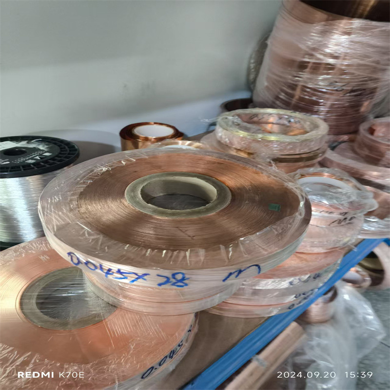 现货T2电缆铜带 电缆紫铜带 换热器铜带 软态紫铜带