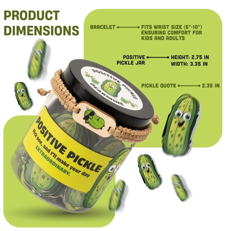 跨境Positive Pickle Emotional Cards 积极的泡菜情感支持肯定卡|undefined