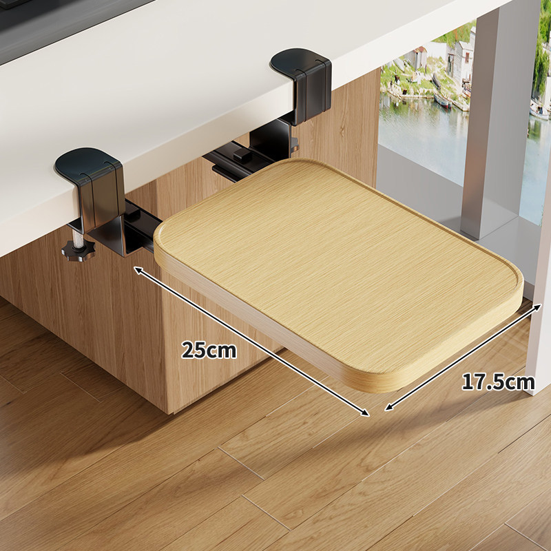 Bandeja Extraíble para Teclado Bajo Escritorio Sin Perforación para Escritorio