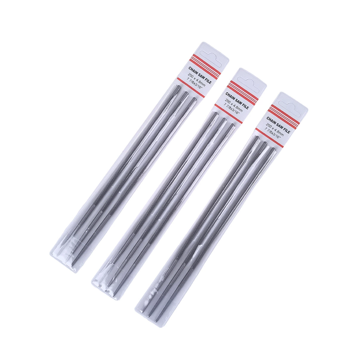 Chain saw file small round file cross-border fixed metal grinding tool high hardness bagged steel file chain saw chain file