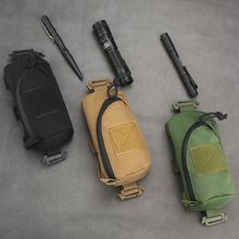 户外军迷电筒袋小号单联工具包 附件肩带挂包便携杂物EDC附件挂包