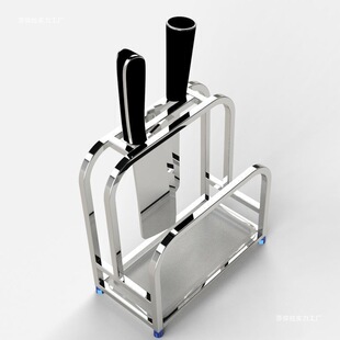 304 Stainless Steel Knife Holder Cutting Board Rack Kitchen Storage Rack Supplies Chopping Board Storage Rack Knife Holder Knife Tool