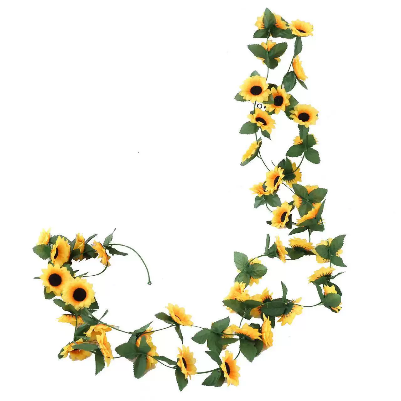 Artificial sunflower 26-head sunflower vine fake flower for home decor, homestay balcony decor, vine supplier wholesale