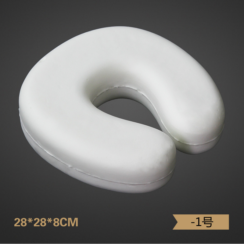 Almohada de Viaje en Forma de U de Espuma Viscoelástica para Viajes y Oficina